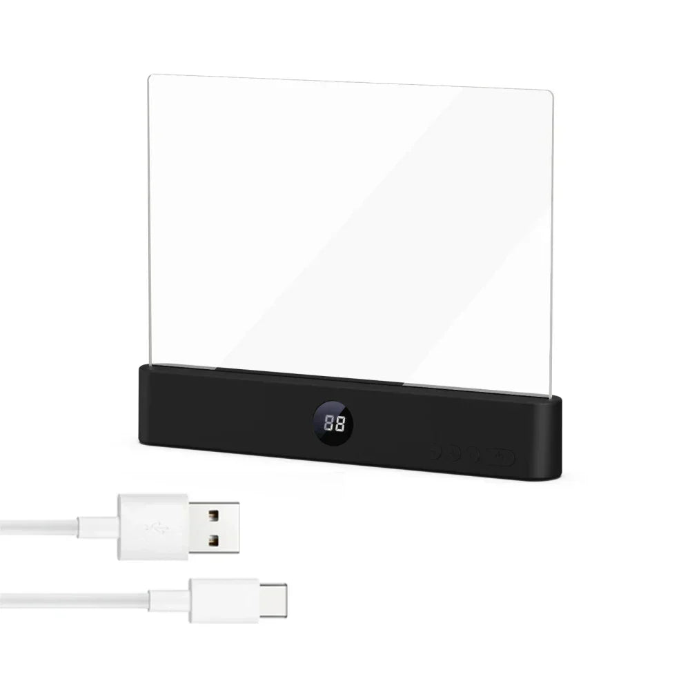 LED Flat Panel Eye Protection Reading Light