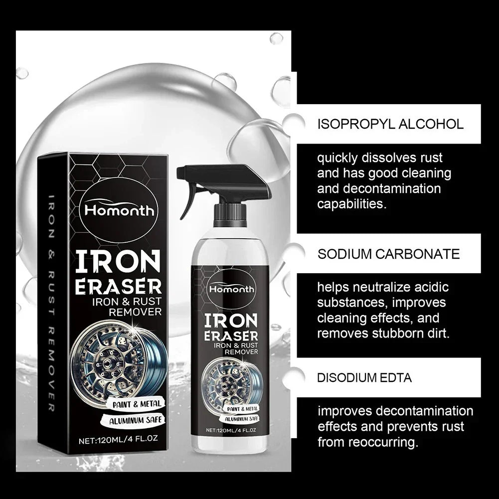 Car Rust Remover Spray Cleaner