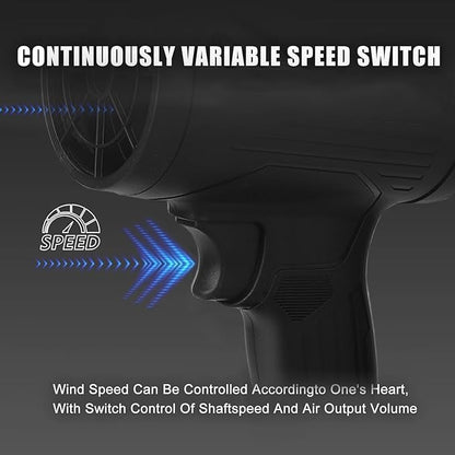 High Power Blower 980,000 RPM Cordless with Fast Charging