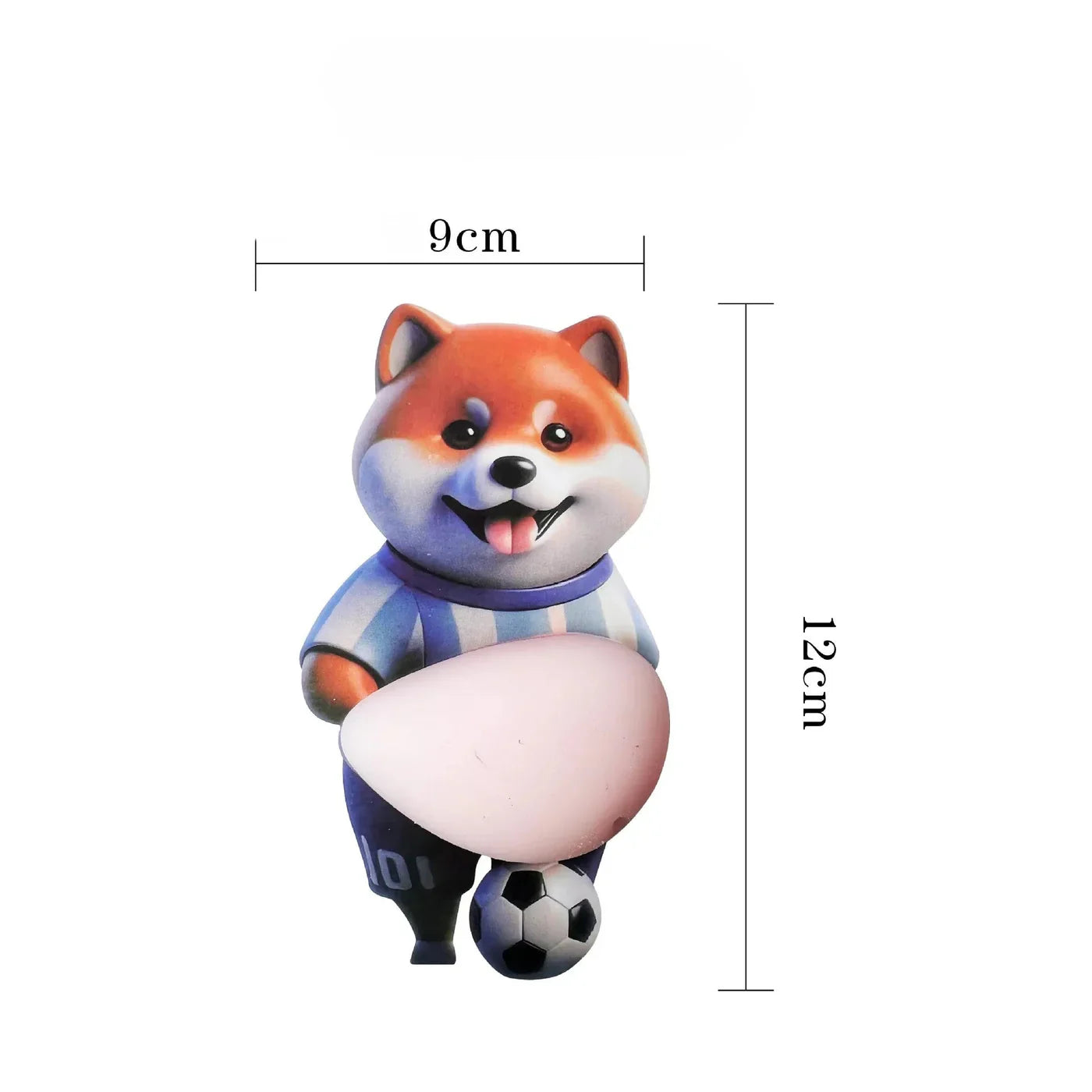 Chubby Shiba Silicone Sticker Protector