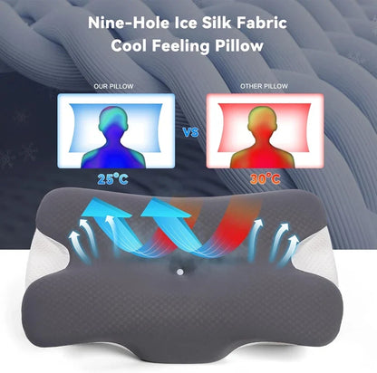 The Storche™ Cooling Butterfly Memory Foam Pillow