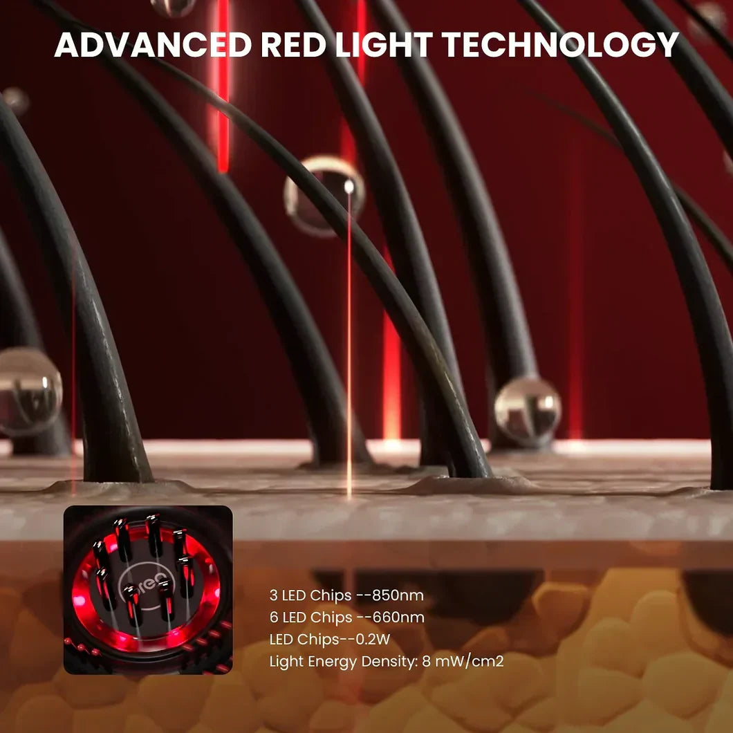 Electric Vibration Massage Comb