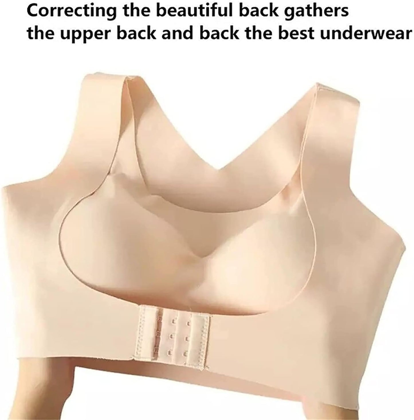 Posture correction bras for women full coverage and lift criss-cross front wire