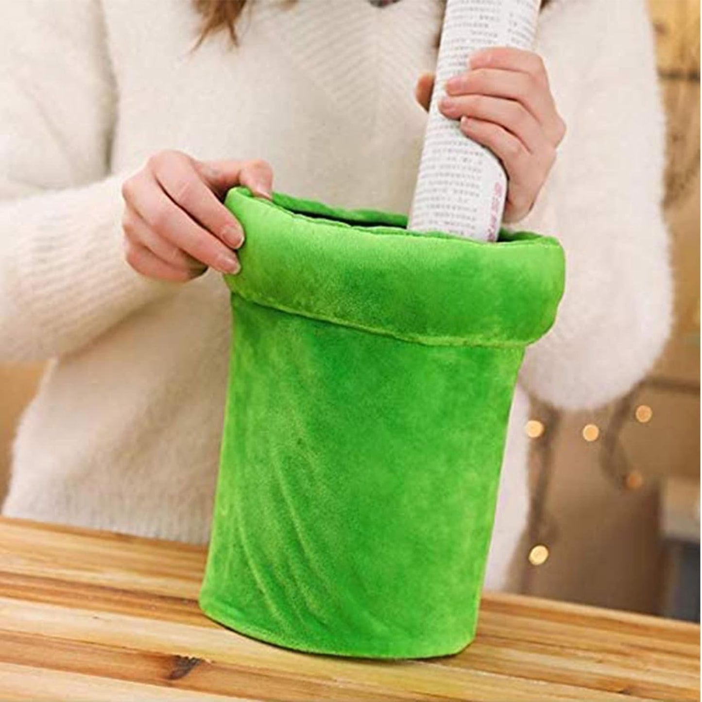 Mushroom Slippers with Pipe Pot Holder