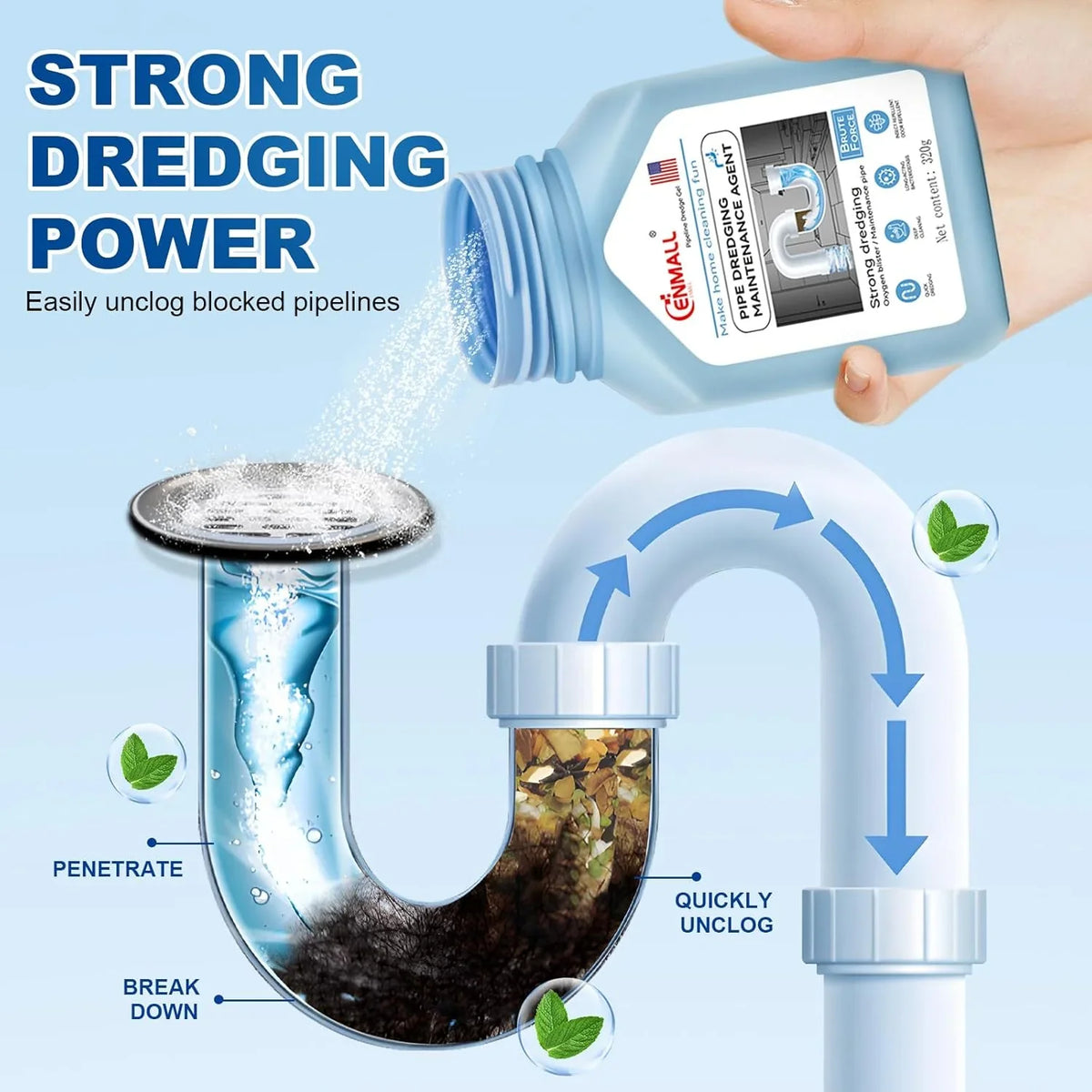 One Shot Drain Cleaner