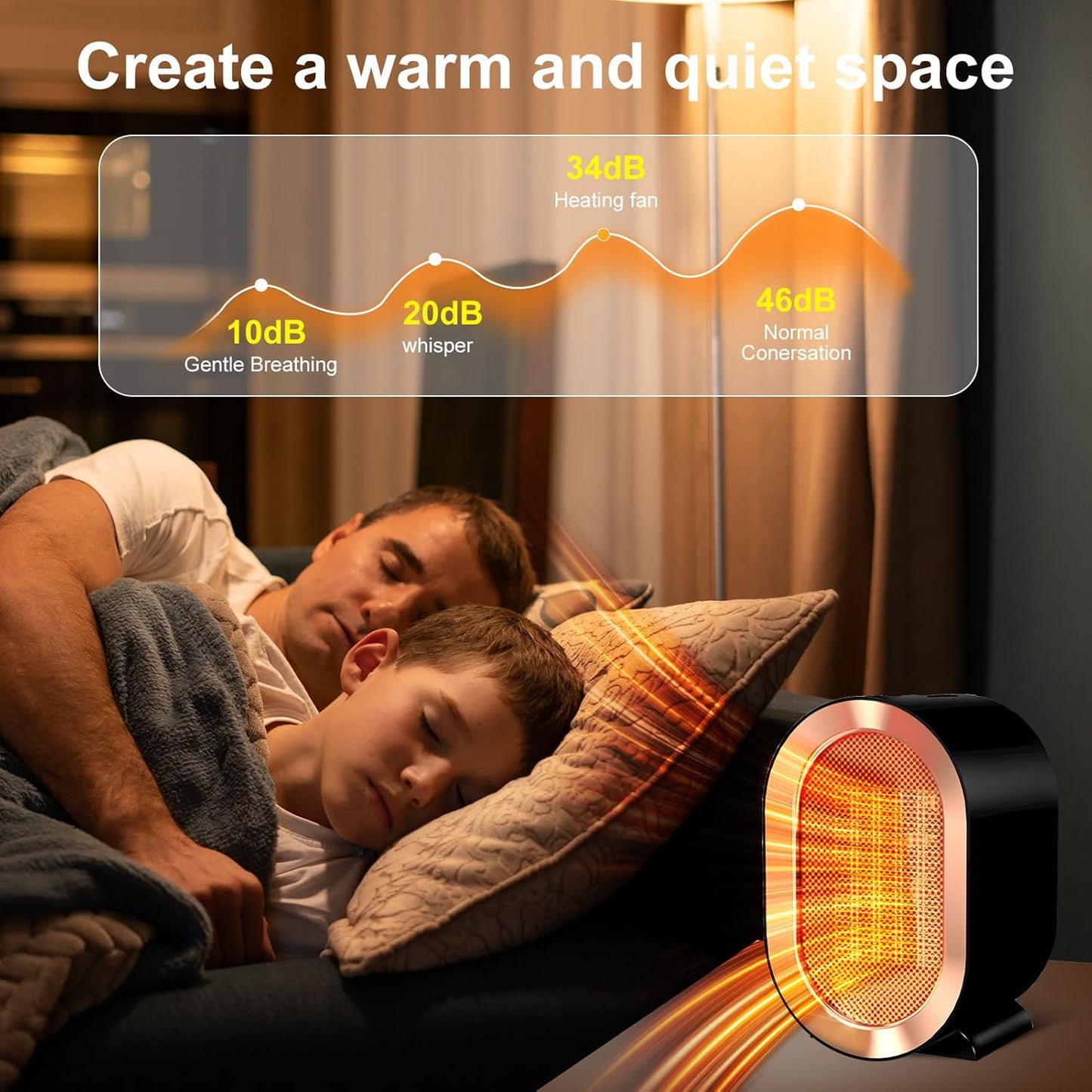 Indoor Electric Portable Space Heater