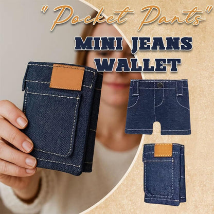 Mini Jeans Wallet