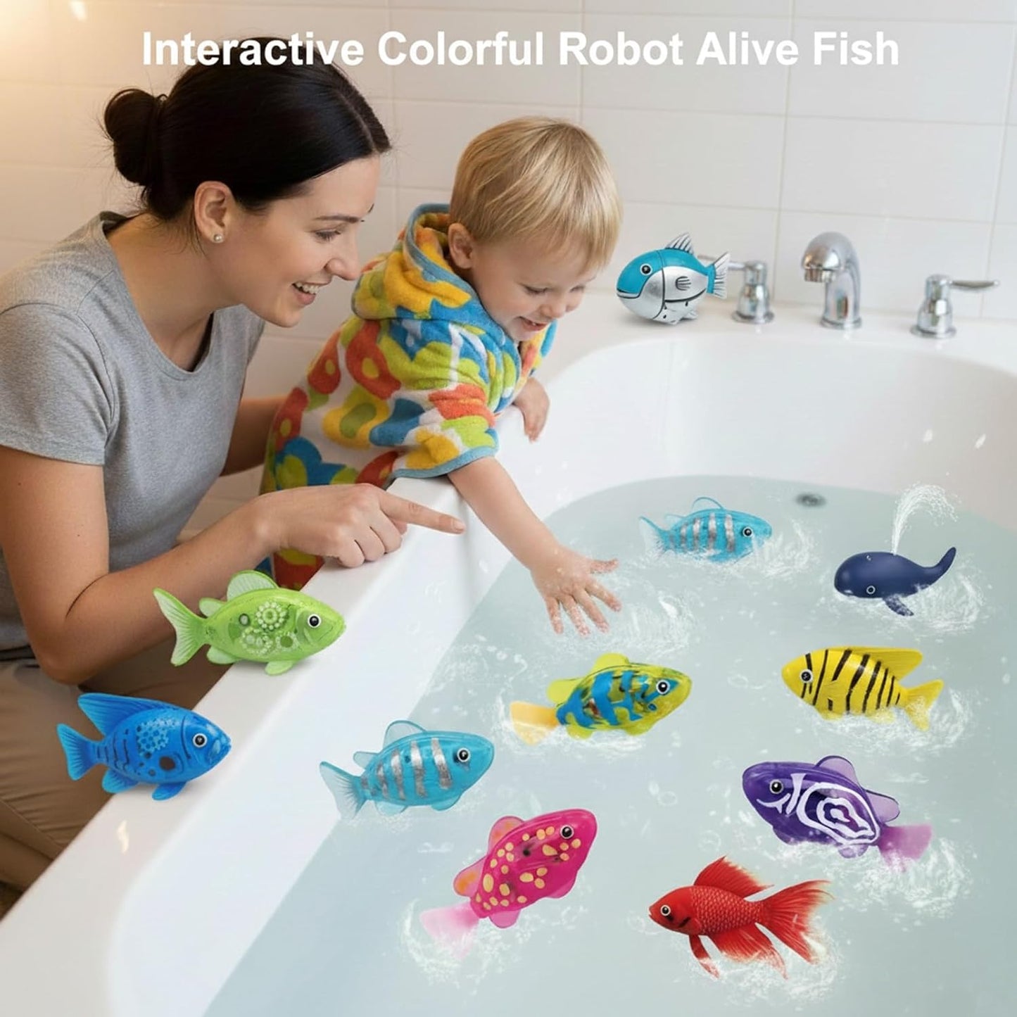 AquaGlow Magic Fish – Water-Activated LED Swimming Toy (8PCS)