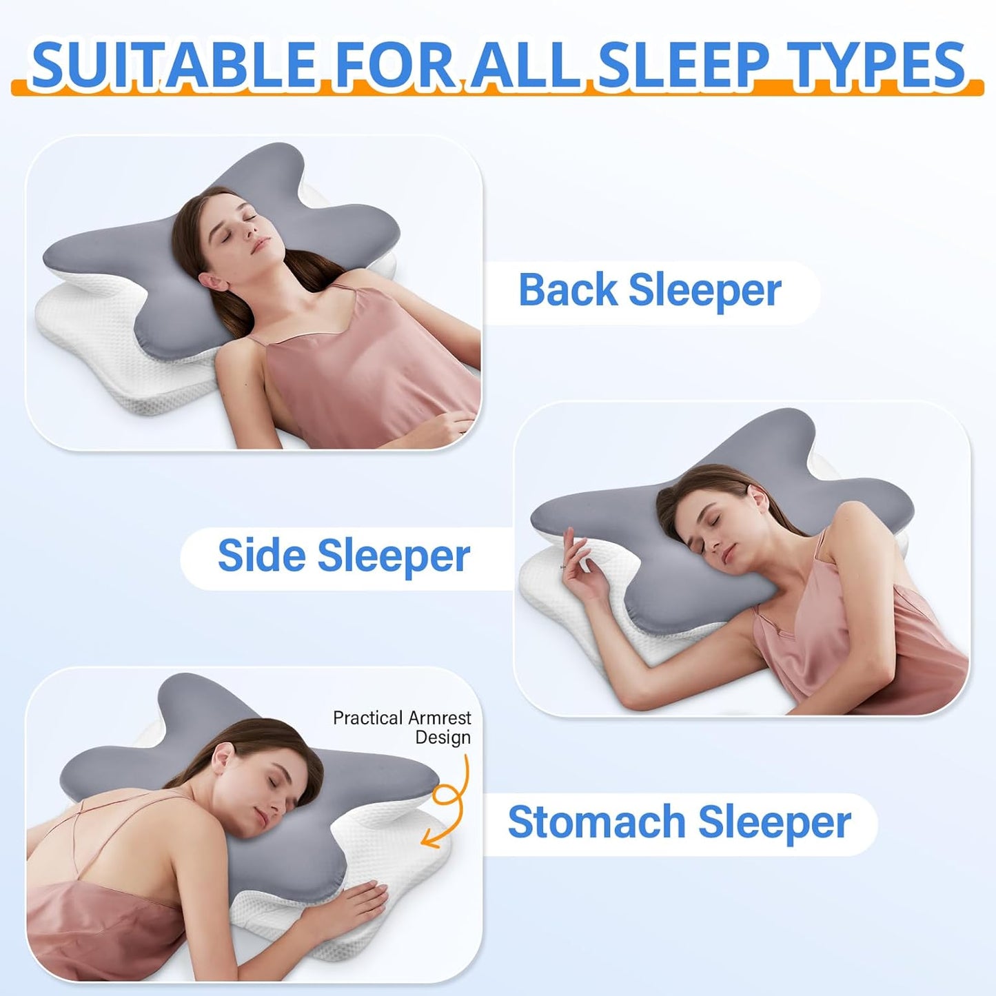 Cervical Pillow for Neck Pain Relief