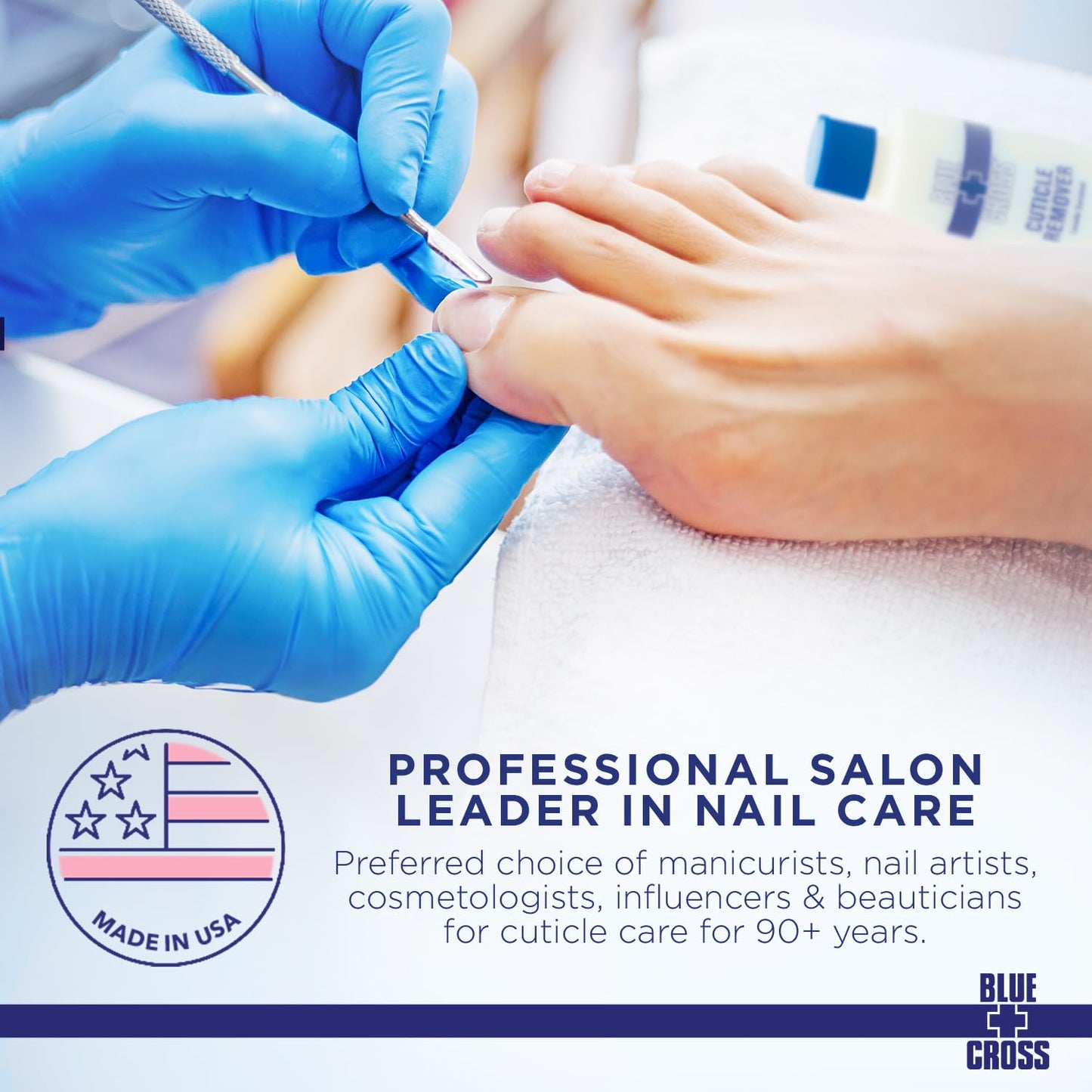 Blue Cross Cuticle Remover