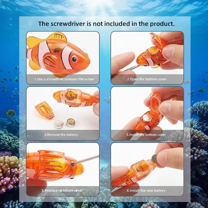 AquaGlow Magic Fish – Water-Activated LED Swimming Toy (8PCS)