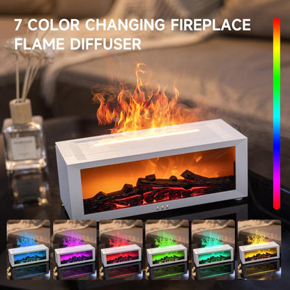 Fireplace Flame Air Diffuser Humidifier