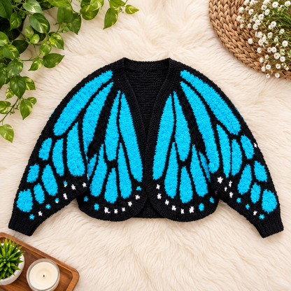 Butterfly Knit Cardigan