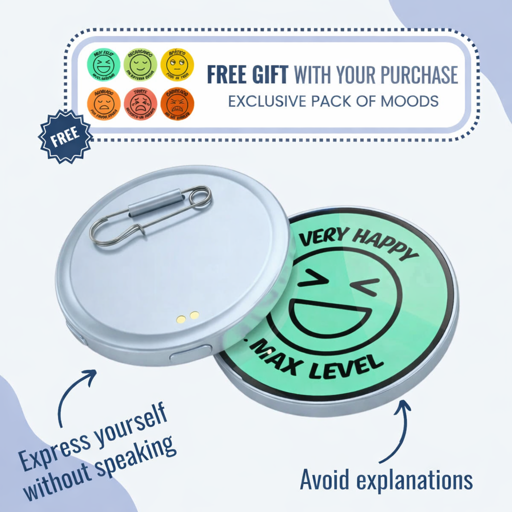 MemoPin - Mood Badge