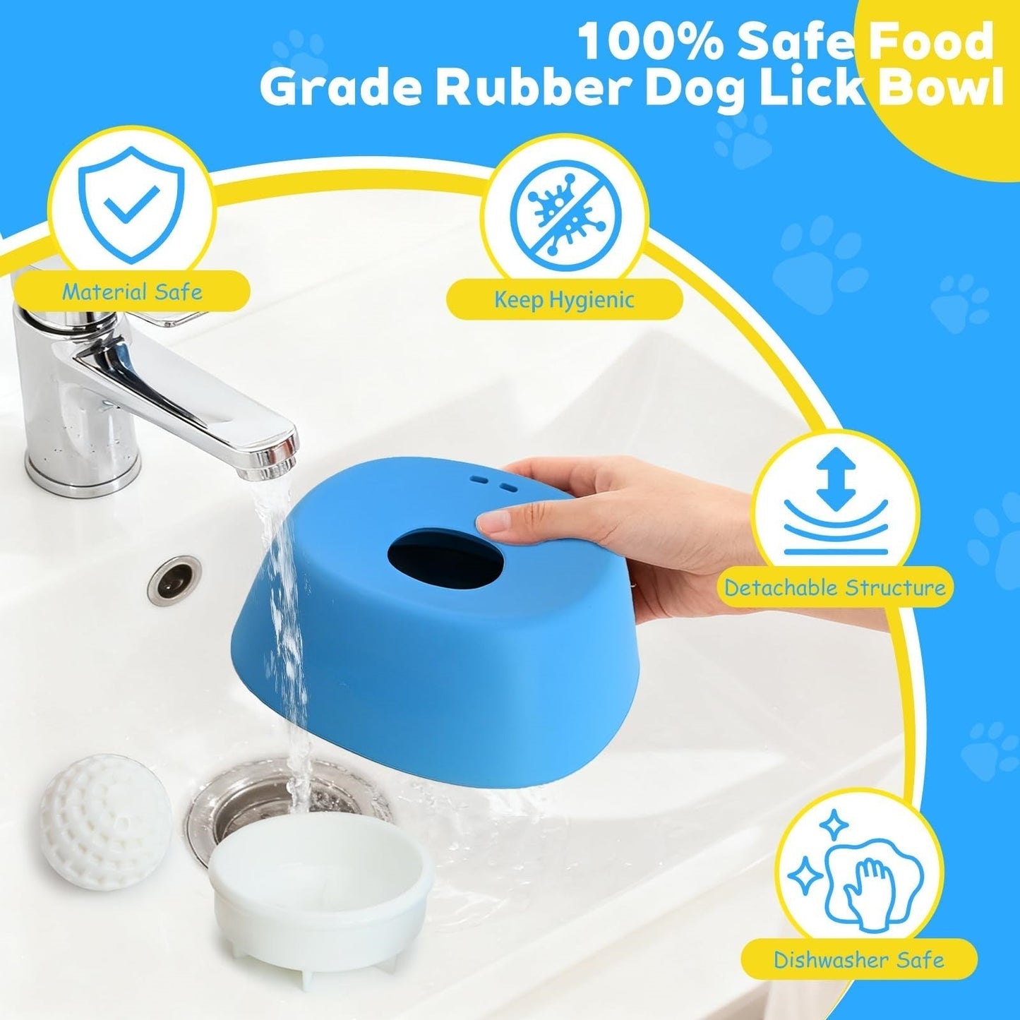 Slow Feeder Dog Bowl