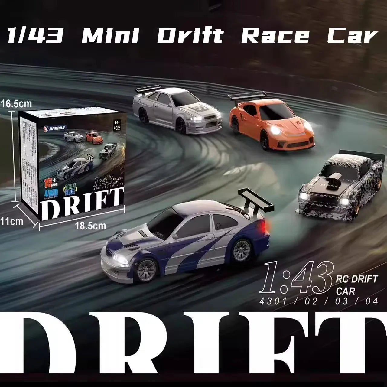 2.4G High speed Drift Rc Car