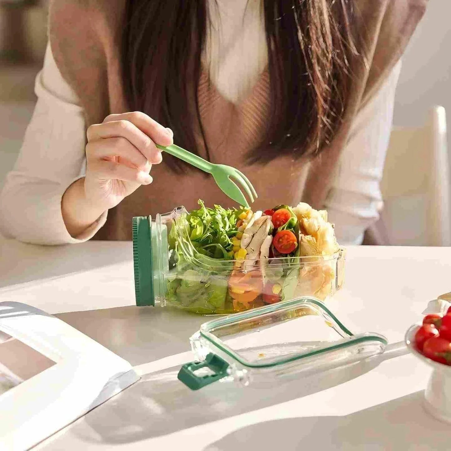 Portable Breakfast Fruit Storage Box