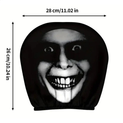 Halloween Decor Car Headrest Covers