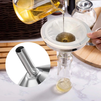 Premium Stainless Steel Funnel