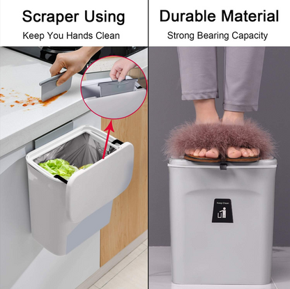 Wall-Mounted Hanging Trash Bin