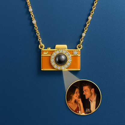 Customizable Camera Projector Necklace