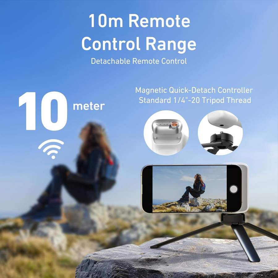 Magnetic Smartphone Camera Grip