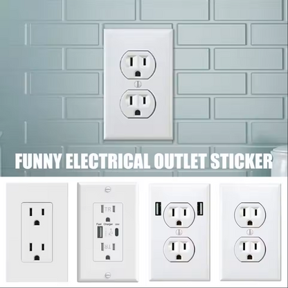 Fake Outlet Stickers