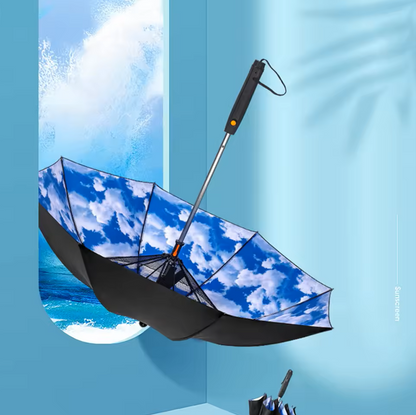 Misting Umbrella with Fan