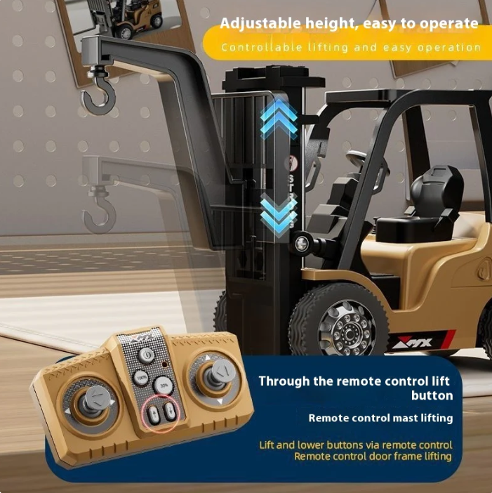 Mini Excavator, Forklift & Dumptruck Toy