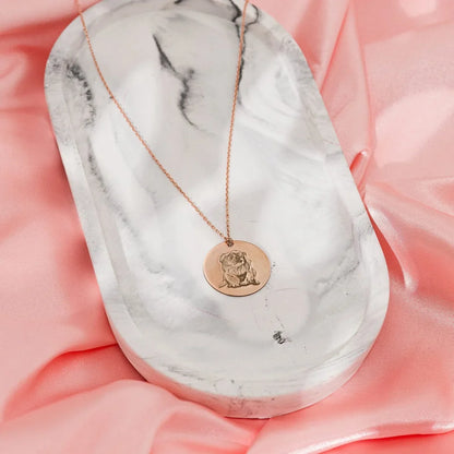 Custom Pet Photo Necklace
